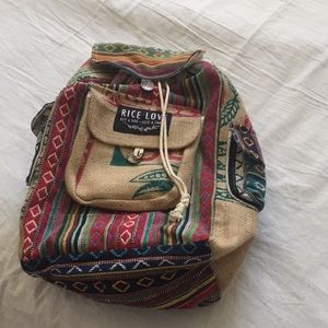 NWT •Rice Love Backpack •